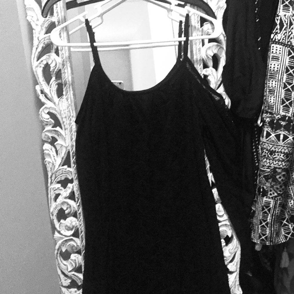 Long sleeve off the shoulder dress